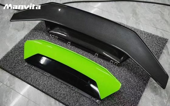 LP580 LP610 Lamborghini Huracan Evo Body Kit Tecnica Style Aile de spoiler en fibre de carbone