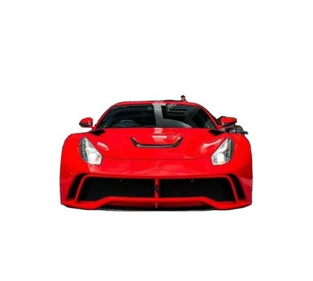 Pour la Ferrari F12 Kit de carrosserie large en fibres de carbone F12 Upgrade NOtc N-Largos style pare-chocs arrière Kit de carrosserie large en fibres de carbone