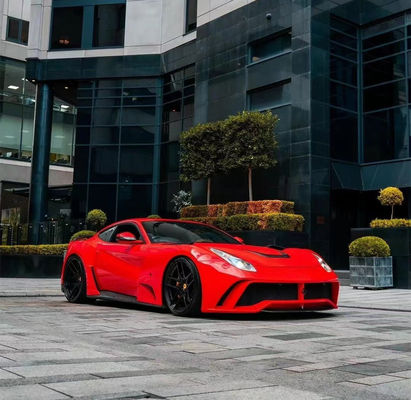 Pour la Ferrari F12 Kit de carrosserie large en fibres de carbone F12 Upgrade NOtc N-Largos style pare-chocs arrière Kit de carrosserie large en fibres de carbone