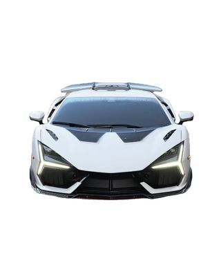 Lamborghini Revuelto personnalisé avec diffuseur avant en fibre de carbone