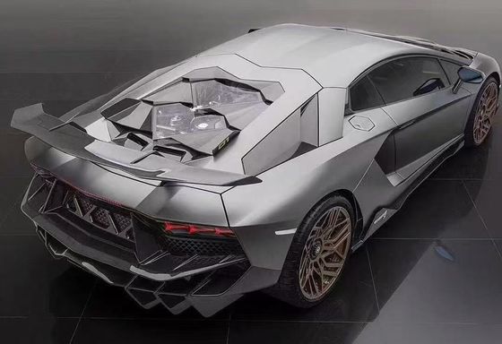 LP700 LP720 Lamborghini Body Kit Intake d'air de fibre de carbone large corps Kit Capot du moteur