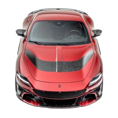 Pour la Ferrari Roma, le kit de carrosserie en fibre de carbone Roma améliore le style MSY