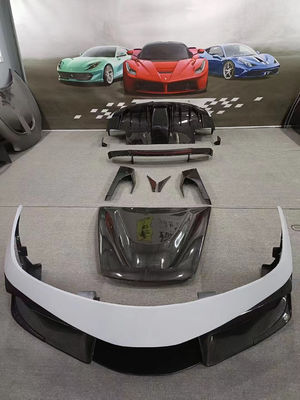 VORS Widebody F430 Carrosserie 2005 - 2009 Ferrari F430 Spoiler Capot
