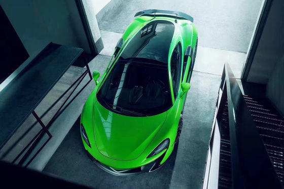 Pour McLaren 540c 570s 570gt Kit de carrosserie en fibre de carbone 540c 570s 570gt Modifié NOVI Style Spoiler Diffuseur de lèvres avant