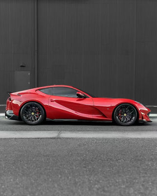 1016 Ferrari Body Kit 812 190 mm Diffuseur de pare-chocs avant en fibre de carbone Spoiler