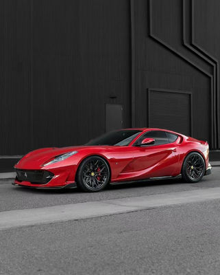 1016 Ferrari Body Kit 812 190 mm Diffuseur de pare-chocs avant en fibre de carbone Spoiler