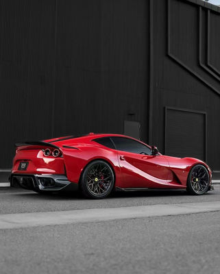 1016 Ferrari Body Kit 812 190 mm Diffuseur de pare-chocs avant en fibre de carbone Spoiler