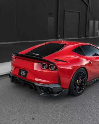 1016 Ferrari Body Kit 812 190 mm Diffuseur de pare-chocs avant en fibre de carbone Spoiler