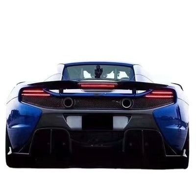 Vendez comme des gâteaux chauds pour McLaren MP4-12C 625C 650S Kit de carrosserie en fibre de carbone amélioré 675LT style jupe latérale diffuseur arrière
