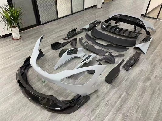 Pour McLaren 720s Body Kit 720S améliore le 765LT Style Carbon Fiber avant et arrière pare-chocs Spoiler Body Kit