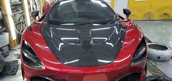 Pour McLaren 720s Carbon Fiber Hood 720s mis à niveau NOVI style Carbon Fiber Hood Kit corps