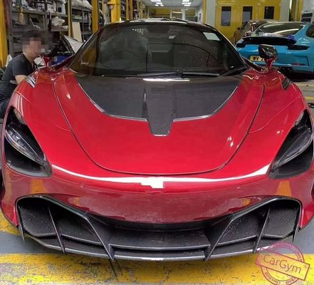 Pour McLaren 720s Carbon Fiber Hood 720s mis à niveau NOVI style Carbon Fiber Hood Kit corps