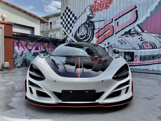 Pour les McLaren 720s Kit de carrosserie en fibre de carbone sèche 720s Kit de carrosserie en fibre de carbone avant et arrière de type MSY