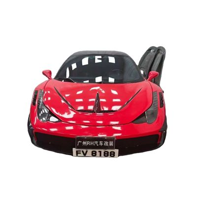 Ferrari 458 Body Kit SP Style Fibre de carbone avant et arrière pare-chocs Spoiler Hood 2010-2014