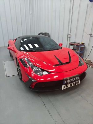 Ferrari 458 Body Kit SP Style Fibre de carbone avant et arrière pare-chocs Spoiler Hood 2010-2014