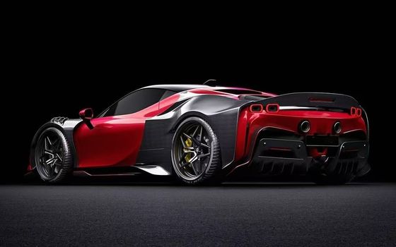 SF90 Ferrari Carbon Body Kit 2021 Widebody Kits ZE Style Arche de roue