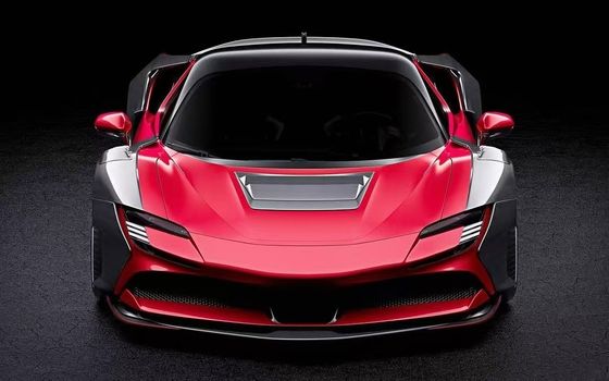 SF90 Ferrari Carbon Body Kit 2021 Widebody Kits ZE Style Arche de roue