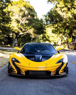 Pour le kit de carrosserie McLaren P1 P1 Style GTR mis à niveau Spoilers de pare-chocs avant et arrière Carrosserie en fibre de carbone