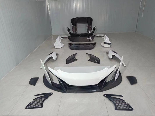 Pièces en carbone du pare-chocs avant de voiture pour Mclaren Mp4 12C 625c 650S Mise à niveau vers 675LT Style Body Kit