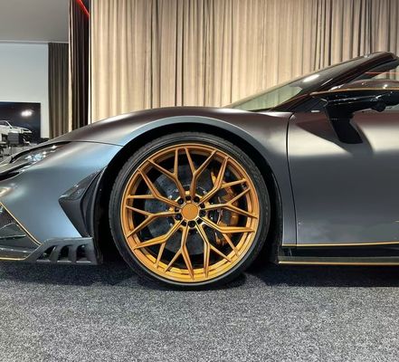 Ferrari SF90 Corps en fibre de carbone SF90 KY PP Diffuseur en plastique Spoiler Côté jupe Corps Kit