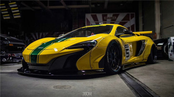 Pour McLaren 650S 625c Kit large-corps 650S 625c améliore le LB-style avant et arrière pare-chocs spoiler widebody Kit