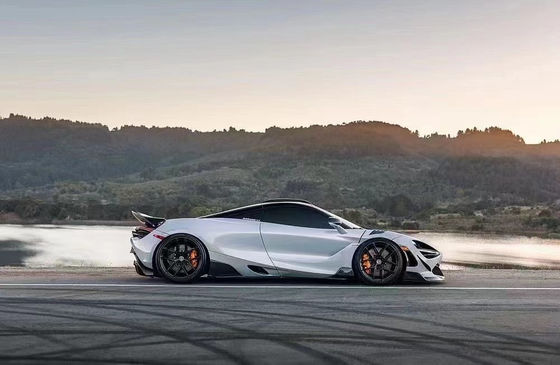 Corps large en fibres de carbone Mclaren RYFT style diffuseur de lèvres