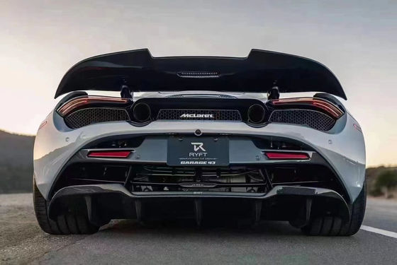 Corps large en fibres de carbone Mclaren RYFT style diffuseur de lèvres
