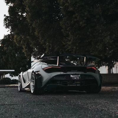 720S Mclaren Body Kit 1016 Style Corps à la queue en fibre de carbone sèche