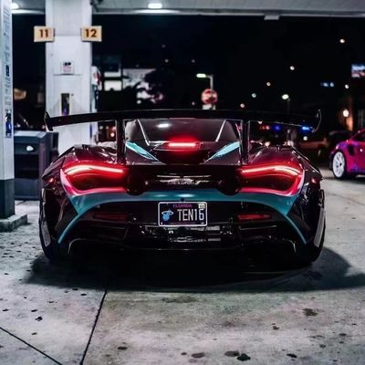 720S Mclaren Body Kit 1016 Style Corps à la queue en fibre de carbone sèche