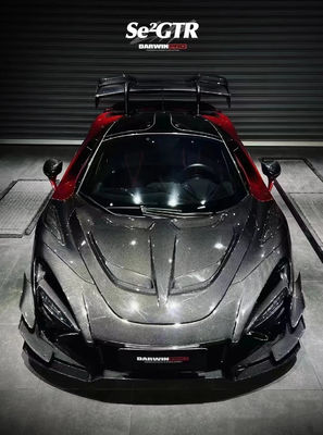 GTR Style 720s Kit de carrosserie large Mclaren Senna Kit de carrosserie avant pare-chocs fibre de carbone