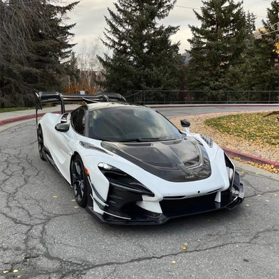 GTR Style 720s Kit de carrosserie large Mclaren Senna Kit de carrosserie avant pare-chocs fibre de carbone