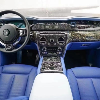 2018 Cullinan Rolls-Royce Kit de carrosserie en fibre de carbone sèche Panneau central de garniture intérieure