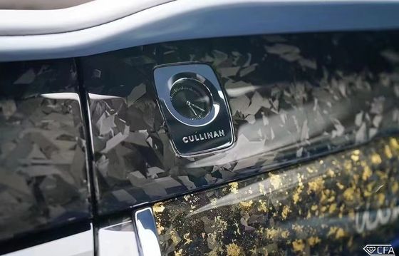 2018 Cullinan Rolls-Royce Kit de carrosserie en fibre de carbone sèche Panneau central de garniture intérieure