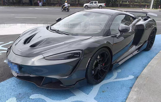 Plastique noir McLaren GT Body Kit pare-chocs Spoiler côte jupe capuchon