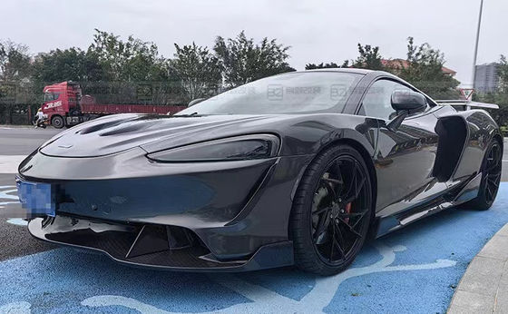 Plastique noir McLaren GT Body Kit pare-chocs Spoiler côte jupe capuchon