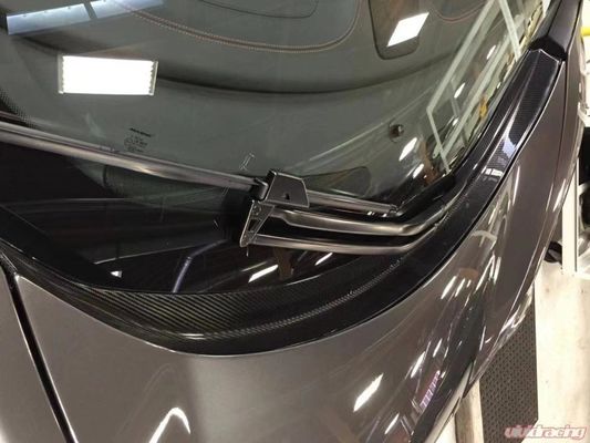 625C 650S Mclaren 12c Body Kit Lampade de nettoyage Garde à capot en fibre de carbone