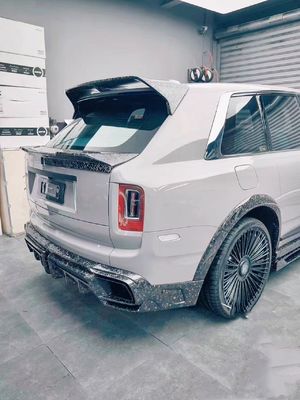 2018 - 2019 Cullinan Body Kit DW Style Diffuseur de lèvres avant Spoiler Widebody Kit
