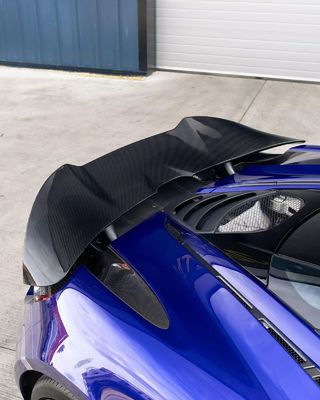 Blue 720s Kit large corps McLaren Fibre de carbone avant diffuseur de lèvres