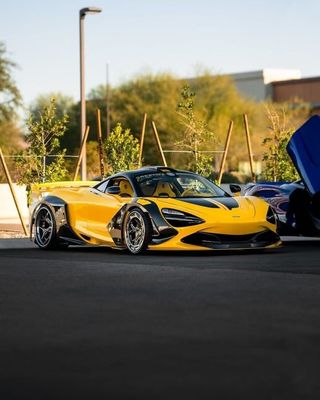 720s Mclaren Body Kit en fibre de carbone Widebody ZE style avant et pare-chocs arrière