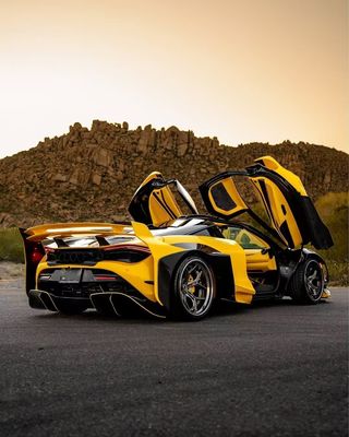 720s Mclaren Body Kit en fibre de carbone Widebody ZE style avant et pare-chocs arrière