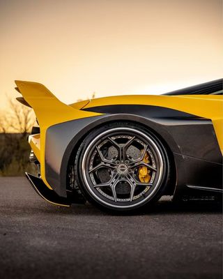 720s Mclaren Body Kit en fibre de carbone Widebody ZE style avant et pare-chocs arrière
