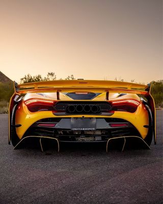 720s Mclaren Body Kit en fibre de carbone Widebody ZE style avant et pare-chocs arrière