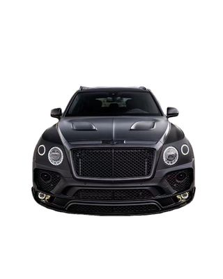 Pour Bentley Bentayga Kit de carrosserie en fibre de carbone Bentayga Style MSY mis à niveau avant et arrière Spoiler de pare-chocs large-carrosserie