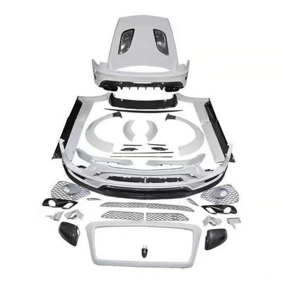 Pour Bentley Bentayga Kit de carrosserie en fibre de carbone Bentayga Style MSY mis à niveau avant et arrière Spoiler de pare-chocs large-carrosserie