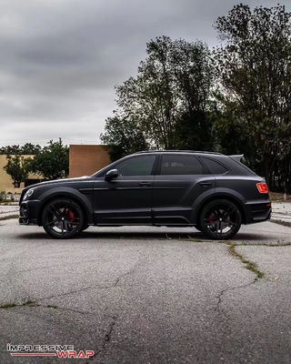 Pour Bentley Bentayga Kit de carrosserie en fibre de carbone Bentayga Style MSY mis à niveau avant et arrière Spoiler de pare-chocs large-carrosserie