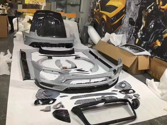 Pour Bentley Bentayga Kit de carrosserie en fibre de carbone Bentayga Style MSY mis à niveau avant et arrière Spoiler de pare-chocs large-carrosserie