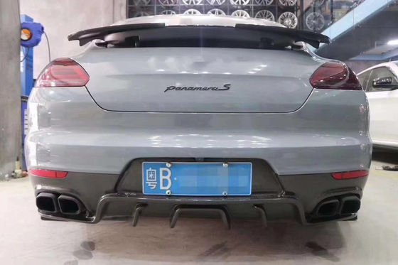 Nouveau produit pour Porsche Paramela 970.2 Kit de carrosserie en fibre de carbone Paramela 970.2 Spoiler diffuseur arrière à pelle avant en fibre de carbone