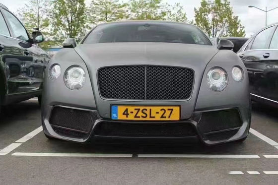 Pour Bentley Continental GT Kit de carrosserie en fibre de carbone Continental GT Améliorations de style VORS Spoilers de pare-chocs avant et arrière