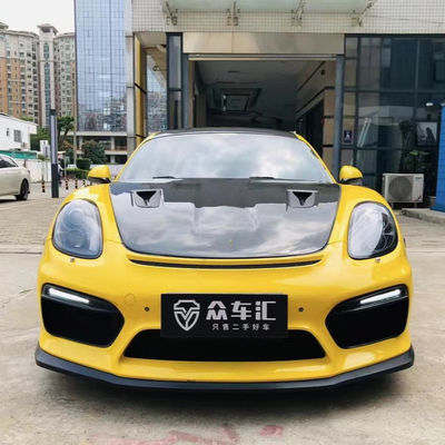 Produits en plastique PU pour Porsche Boxster 981 Body Kit Boxster 981 GT4 amélioré Spoilers avant et arrière de pare-chocs
