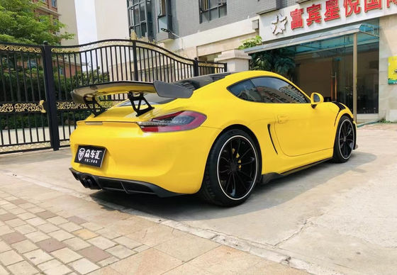 Produits en plastique PU pour Porsche Boxster 981 Body Kit Boxster 981 GT4 amélioré Spoilers avant et arrière de pare-chocs